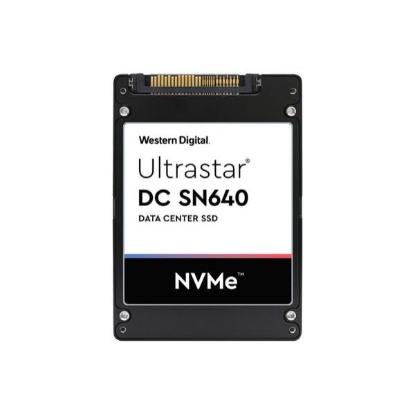 SSD диск для сервера WD Ultrastar DC SN640 960ГБ 2.5" U.2 NVMe PCIe 3.1 x4 TLC 0TS1960