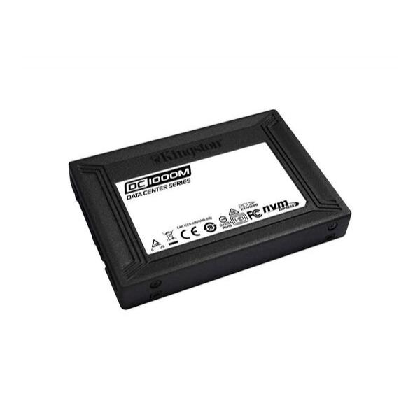 SSD диск для сервера Kingston DC1000M 960ГБ 2.5" U.2 NVMe PCIe 3.0 x4 TLC SEDC1000M/960G