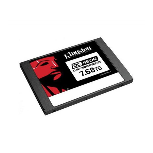 SSD диск для сервера Kingston DC450R 7.68ТБ 2.5" SATA 6Gb/s TLC SEDC450R/7680G