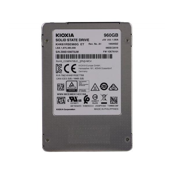 SSD диск для сервера Kioxia HK6-R 960ГБ 2.5" SATA 6Gb/s TLC KHK61RSE960G