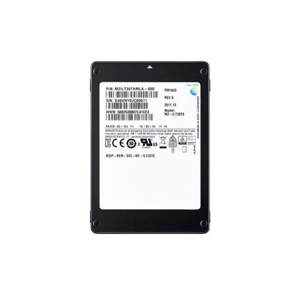 SSD диск для сервера Samsung PM1643 960ГБ 2.5" SAS 12Gb/s TLC MZILT960HAHQ-00007