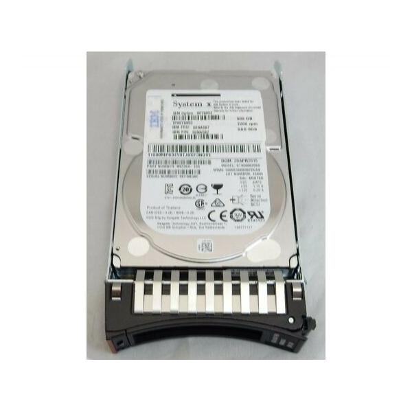 Жесткий диск для сервера IBM 500ГБ SAS 2.5" 7200 об/мин, 6 Gb/s, 00NA587