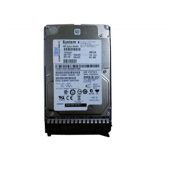 Жесткий диск для сервера IBM 300ГБ SAS 2.5" 15000 об/мин, 6 Gb/s, 00AJ085