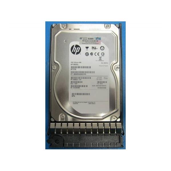 Жесткий диск для сервера Hewlett Packard Enterprise 3 ТБ SAS 3.5" 7200об/мин, 6Gb/s, 686820-001