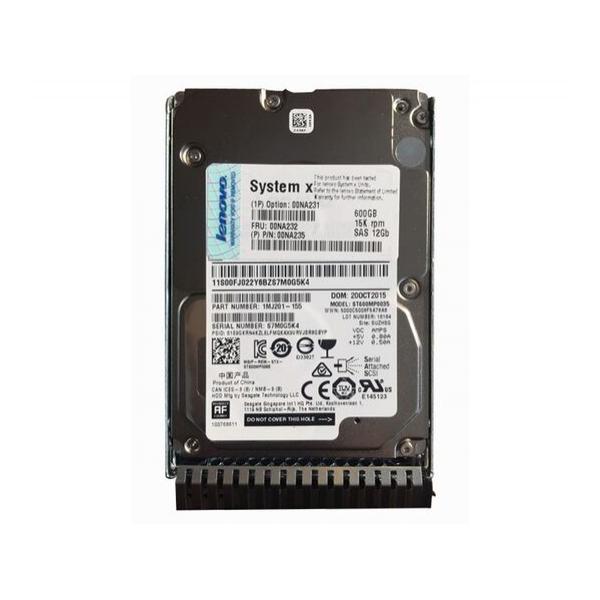 Жесткий диск для сервера IBM 600ГБ SAS 2.5" 15000 об/мин, 12 Gb/s, 00NA233