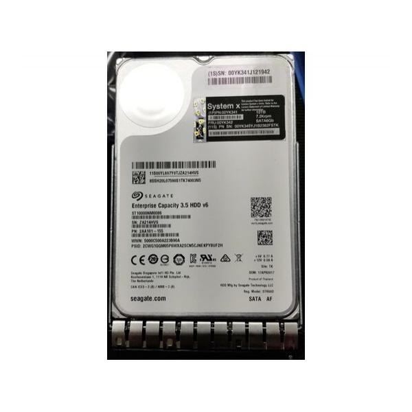 Жесткий диск для сервера Lenovo 10ТБ SATA 3.5" 7200 об/мин, 6 Gb/s, 00YK341