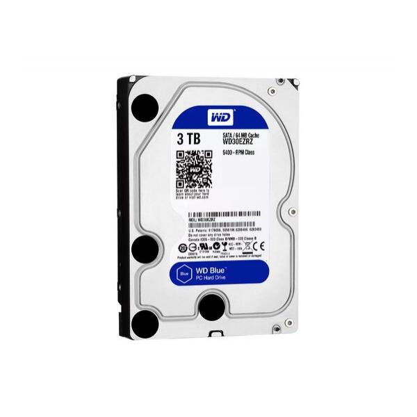 Жесткий диск для сервера WD 3ТБ SATA 3.5" 5400 об/мин, 6 Gb/s, WD30EZRZ