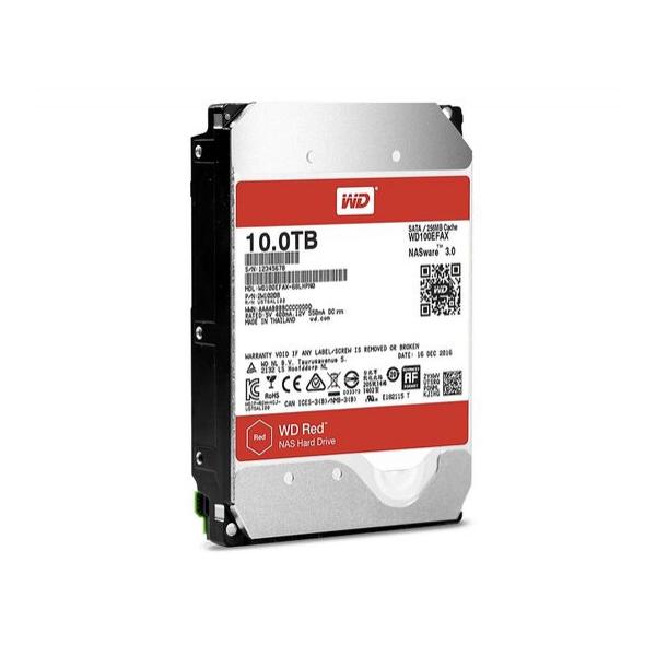 Жесткий диск для сервера WD 10ТБ SATA 3.5" 5400 об/мин, 6 Gb/s, WD100EFAX