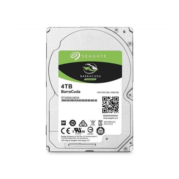 Жесткий диск для сервера Seagate 4ТБ SATA 2.5" 5400 об/мин, 6 Gb/s, ST4000LM024