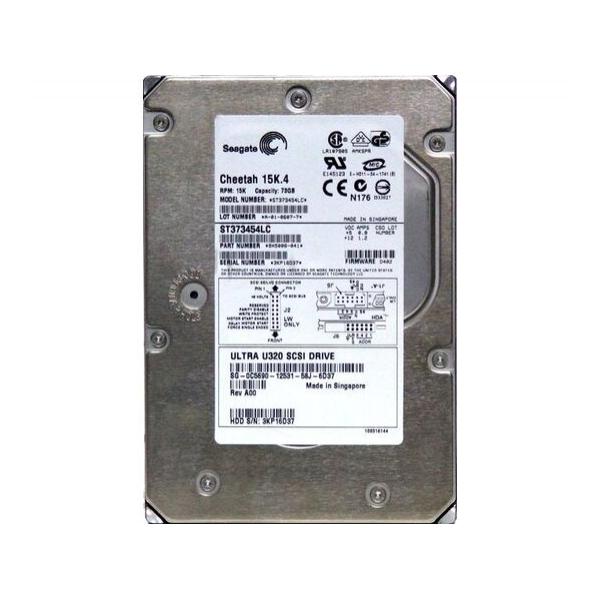 Жесткий диск для сервера Seagate 73.4ГБ SCSI 3.5" 15000 об/мин, 320 MB/s, ST373454LC