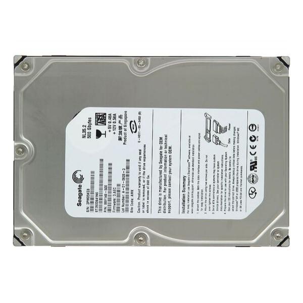 Жесткий диск для сервера Seagate 500ГБ SATA 3.5" 7200 об/мин, 3 Gb/s, ST3500641NS