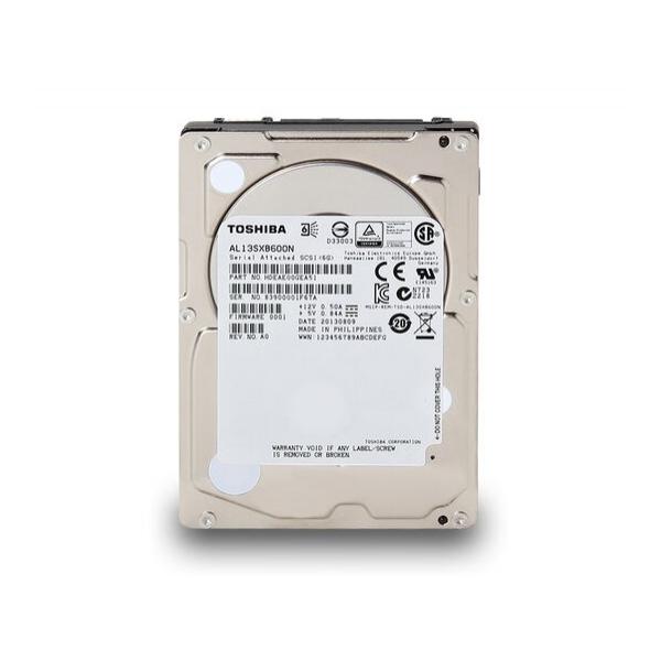 Жесткий диск для сервера Toshiba 600ГБ SAS 2.5" 15000 об/мин, 6 Gb/s, HDEAE00GEA51