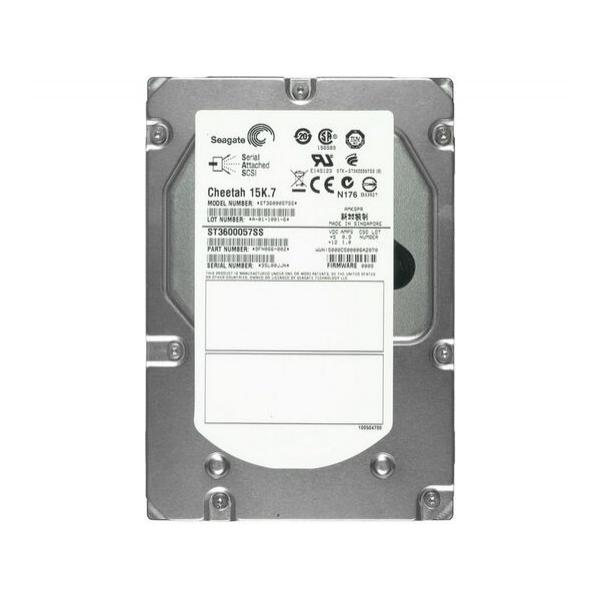 Жесткий диск для сервера Seagate 600ГБ SAS 3.5" 15000 об/мин, 6 Gb/s, 9FN066-009