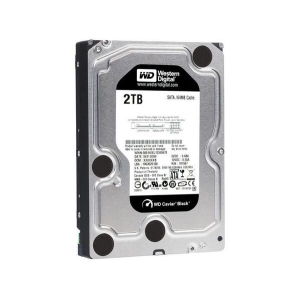 Жесткий диск для сервера WD 2ТБ SATA 3.5" 7200 об/мин, 6 Gb/s, WD2002FAEX