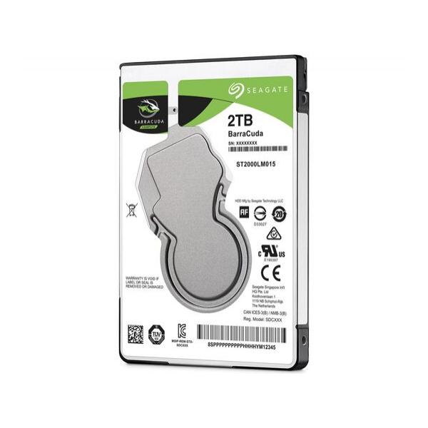 Жесткий диск для сервера Seagate 2ТБ SATA 2.5" 5400 об/мин, 6 Gb/s, ST2000LM015