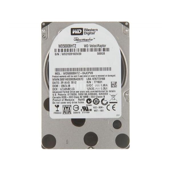 Жесткий диск для сервера WD 500ГБ SATA 2.5" 10000 об/мин, 6 Gb/s, WD5000BHTZ