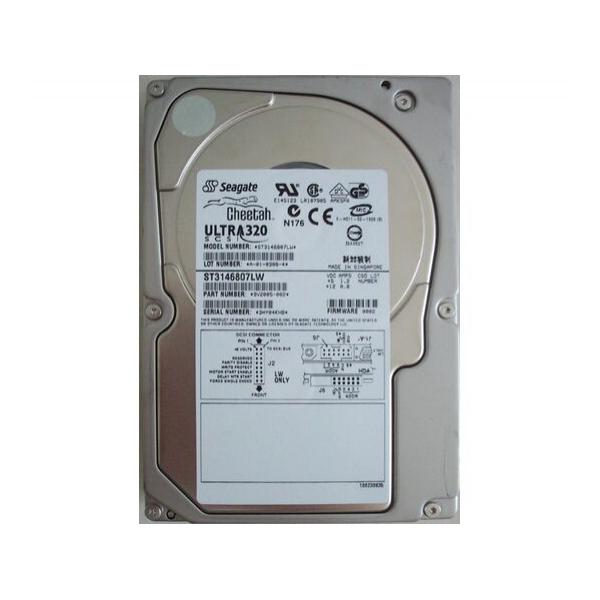 Жесткий диск для сервера Seagate 146.8ГБ SCSI 3.5" 10000 об/мин, 320 MB/s, ST3146807LW