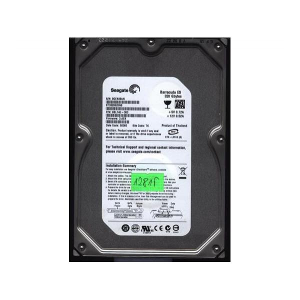 Жесткий диск для сервера Seagate 320ГБ SATA 3.5" 7200 об/мин, 3 Gb/s, ST3320620NS