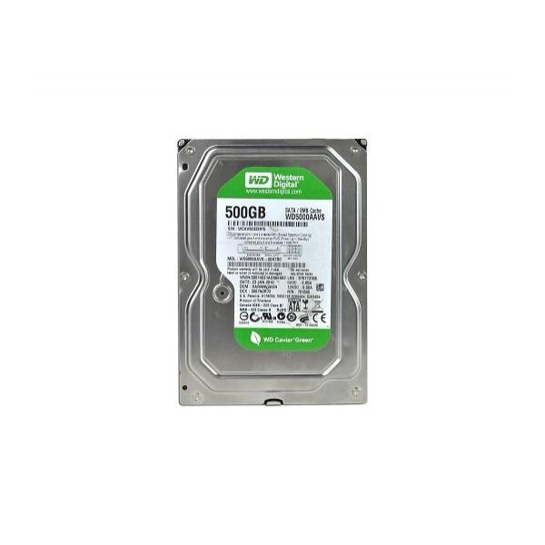 Жесткий диск для сервера WD 500ГБ SATA 3.5" 7200 об/мин, 3 Gb/s, WD5000AAVS