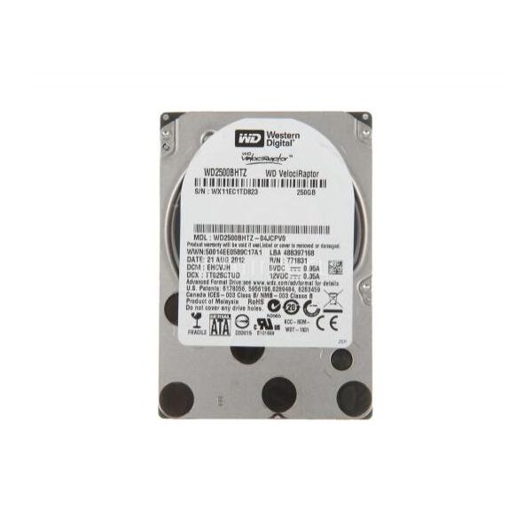 Жесткий диск для сервера WD 250ГБ SATA 2.5" 10000 об/мин, 6 Gb/s, WD2500BHTZ