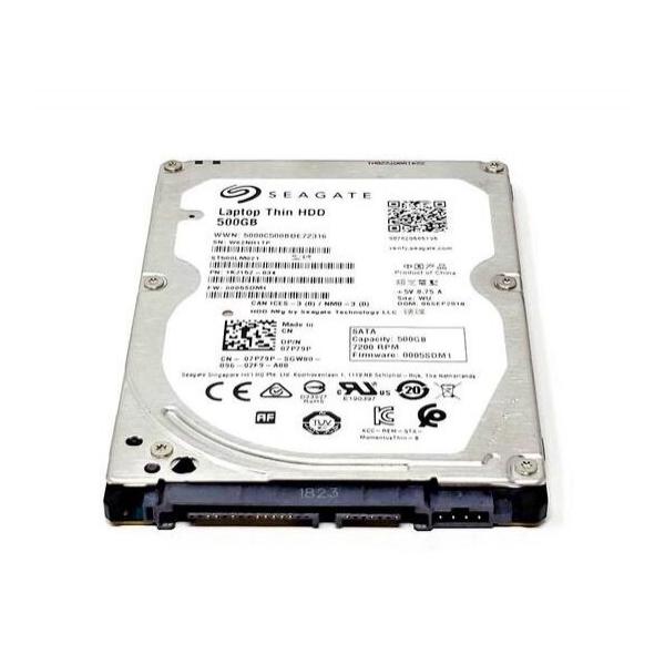 Жесткий диск для сервера Dell 500 ГБ SATA 2.5" 7200 об/мин, 6 Gb/s, C7F2G