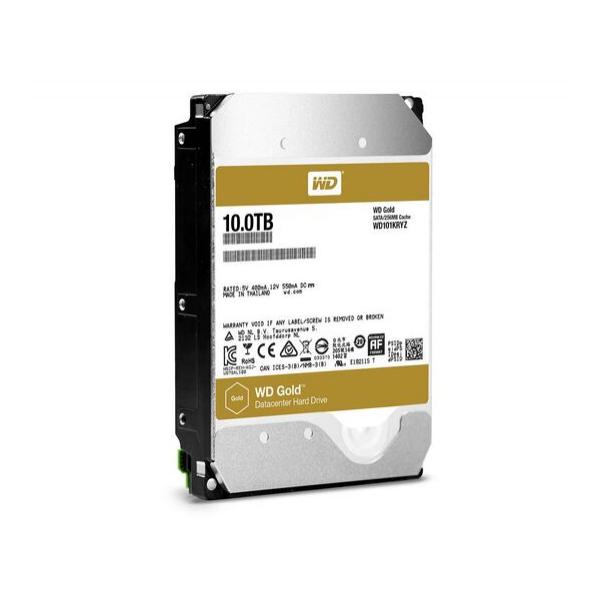 Жесткий диск для сервера WD 10ТБ SATA 3.5" 7200 об/мин, 6 Gb/s, WD101KRYZ