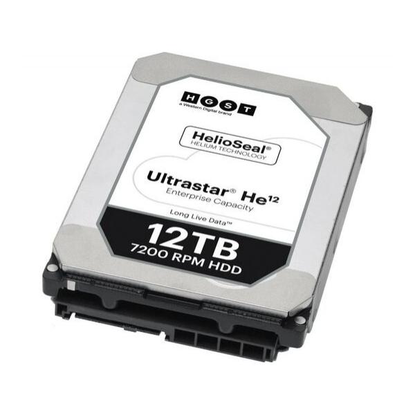 Жесткий диск для сервера HGST 12ТБ SAS 3.5" 7200 об/мин, 12 Gb/s, HUH721212AL5204