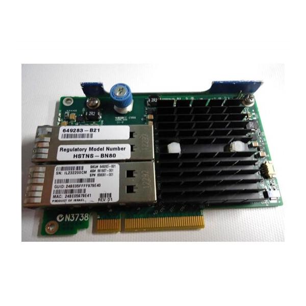 Контроллер HP 649283-B21 Infiniband Qdr/en 10gb Dual Port 544flr-qsfp Adapter