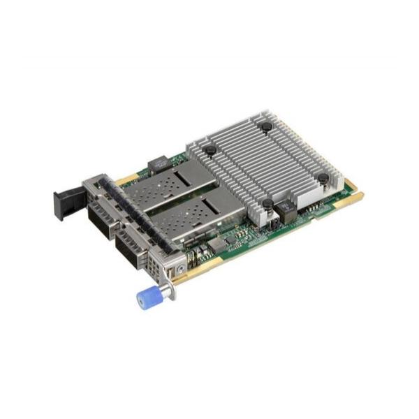 Сетевая карта Supermicro AOC-A100G-B2CM Network Adapter AIOM Dual Port 100GbE QSFP28