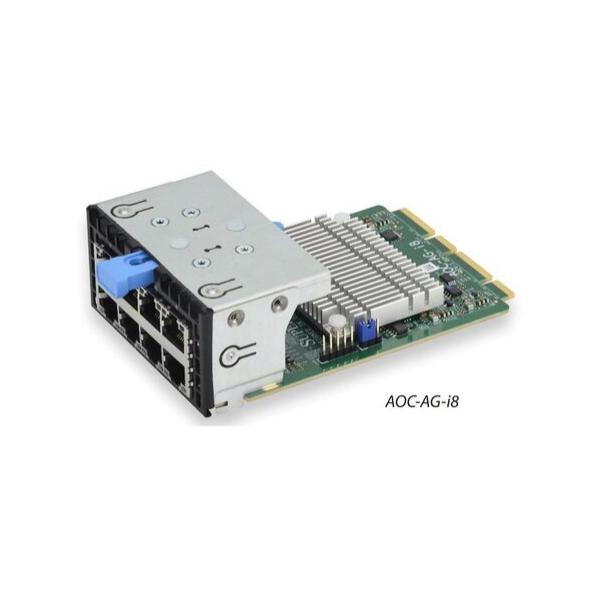 Сетевая карта Supermicro AOC-AG-I8-O AIOM 8-Port GbE RJ45