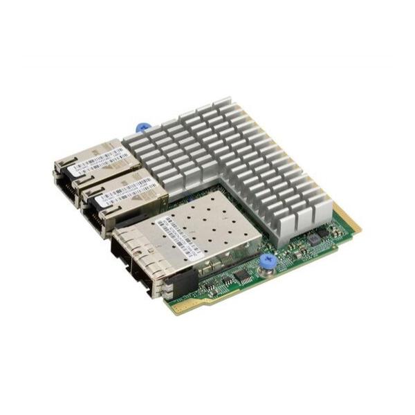 Сетевая карта Supermicro AOC-MH25G-M2S2T SIOM 2-Port 25GbE SFP28 Mellanox CX-4 Lx EN и 2-Port 10GbE RJ45 Intel X550