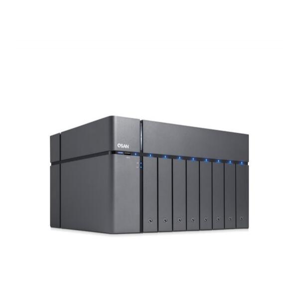 Сетевой накопитель Qsan XN5008T-EU NAS 8(8+1), Intel® Celeron 2.9 Ghz Dual- Core,8Gb DDR4, 4 LAN (1GbE RJ45), USB3.0, HDMI, 8 отсеков 3.5", 1 отсек 2.5"