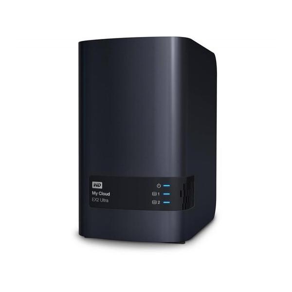 Настольная система хранения WD My Cloud EX2 Ultra 2-bay, WDBSHB0000NCH-EEUE