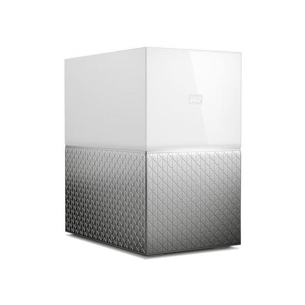 Настольная система хранения WD My Cloud Home Duo 2-bay 2x2ТБ, WDBMUT0040JWT-EESN