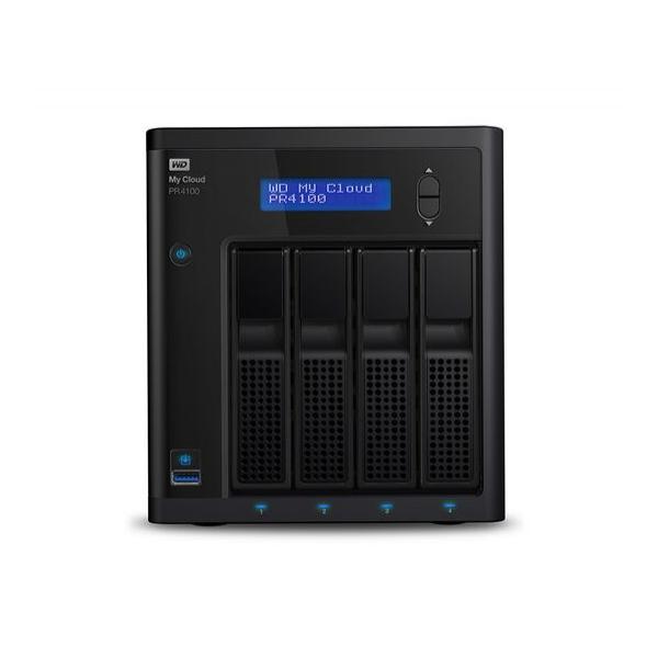 Настольная система хранения WD My Cloud Pro PR4100 4-bay, WDBKWB0000NBK-EEUE