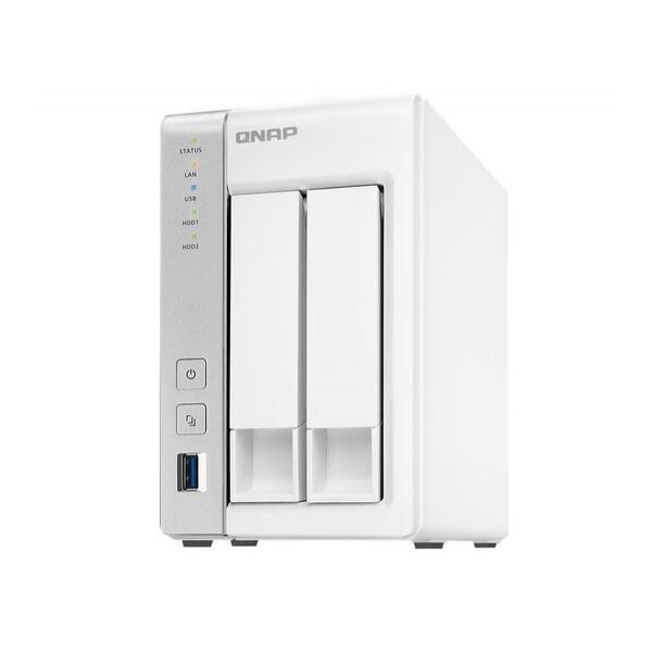 Настольная система хранения QNAP TS-231P2 2-bay, TS-231P2-1G