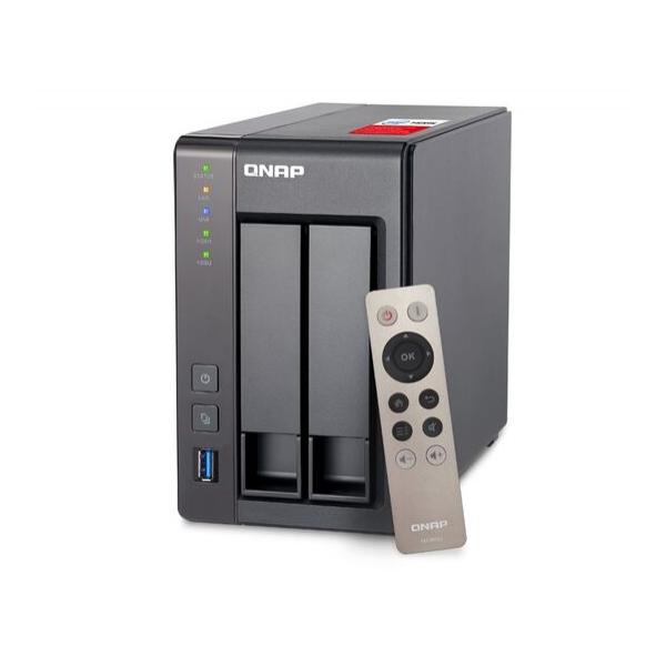 Настольная система хранения QNAP TS-251+ 2-bay, TS-251+-8G