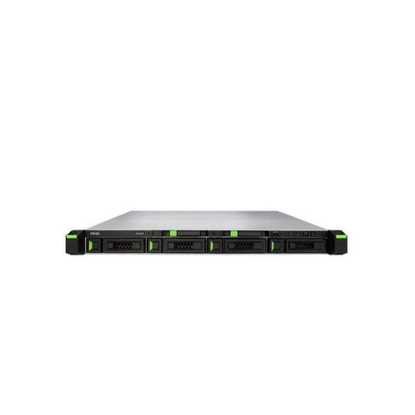 Сетевой накопитель Qsan XN5004RT-EU NAS 1U, 4(4+2), Intel® Celeron 2.9 Ghz Dual Core,8Gb DDR4, 4 LAN (Gb),USB3.0, HDMI,4 отсека 3.5", 2 отсека 2.5", 2хБП