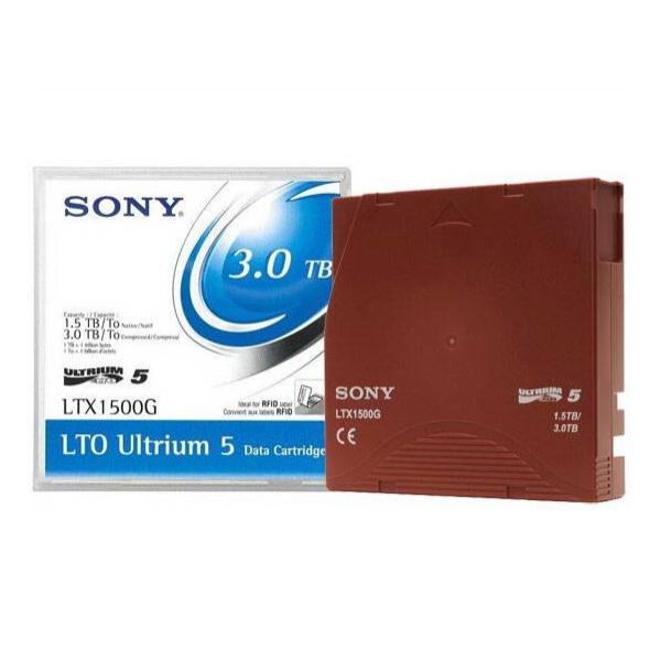 Лента Sony LTO-5 1500/3000ГБ 1-pack, LTX1500GN