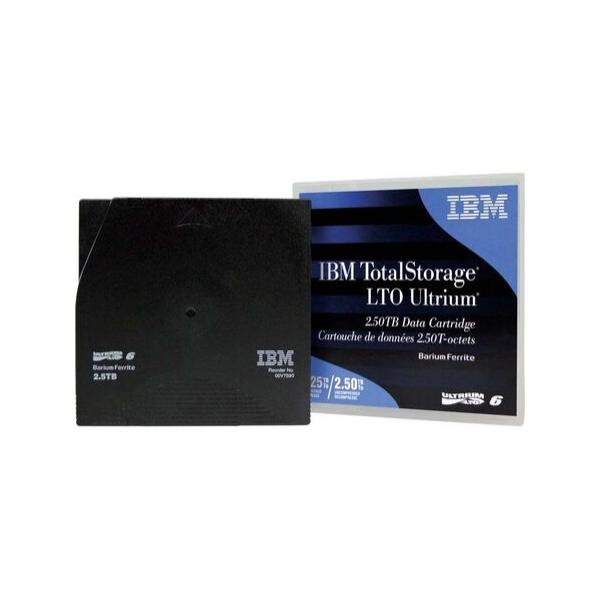 Лента IBM LTO-6 2500/6250ГБ labeled 1-pack, 00V7590L