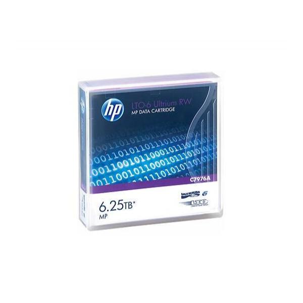 Лента HP Enterprise LTO-6 2500/6250ГБ 1-pack, C7976A