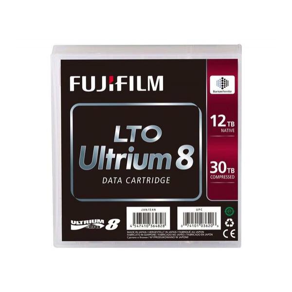 Лента Fujifilm LTO-8 12000/30000ГБ labeled 1-pack, 18585