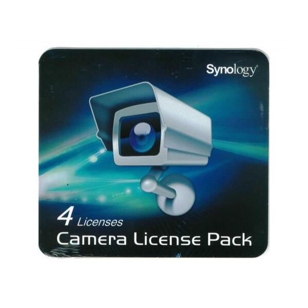 Лицензия Synology Surveillance Station License Pack 4, LICENCEPACK4