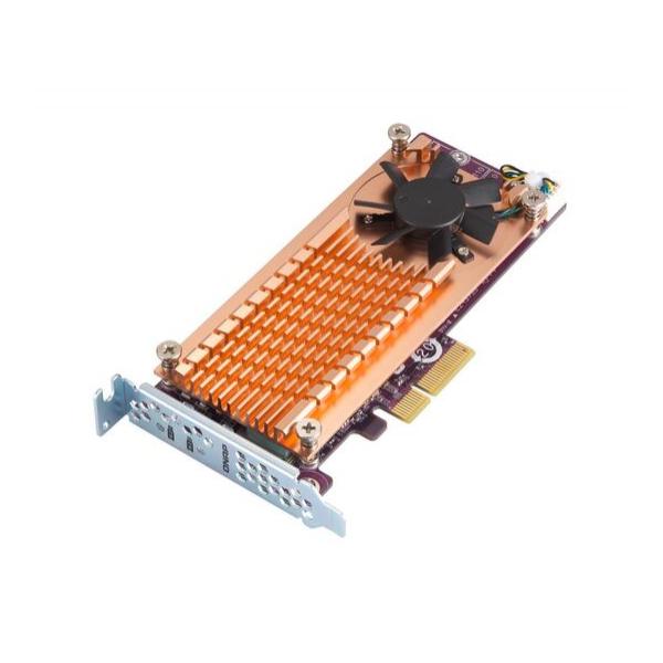 Карта расширения QNAP 2 x M.2 22110/2280 PCIe SSD, PCIe Gen3 x4, QM2-2P-344