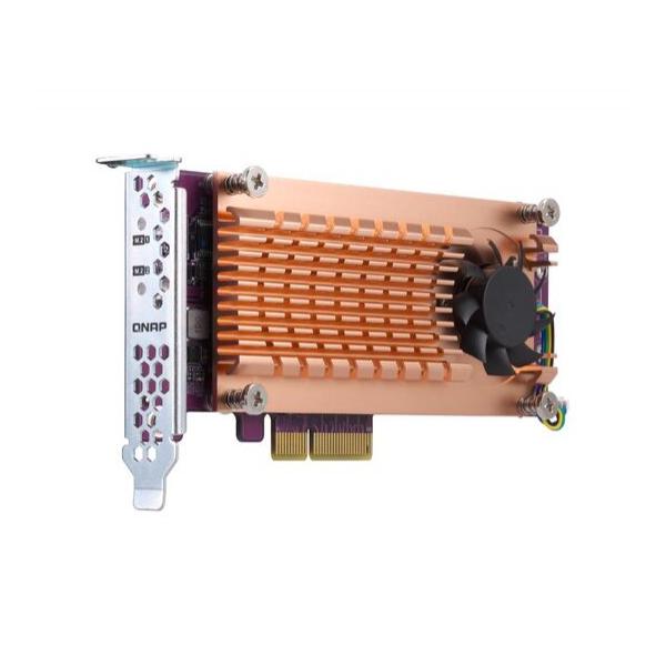 Карта расширения QNAP 2 x M.2 22110/2280 PCIe SSD, PCIe Gen2 x4, QM2-2P-244A