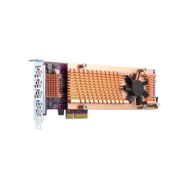 Карта расширения QNAP 4 x M.2 2280 SATA SSD, PCIe Gen2 x4, QM2-4S-240
