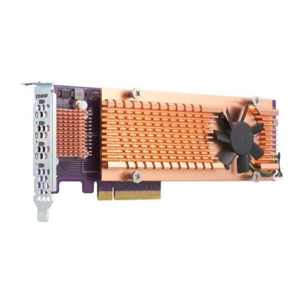 Карта расширения Qnap QM2-4P-384 4 cлота M.2 2280 PCIe SSD, PCIe Gen3 x8