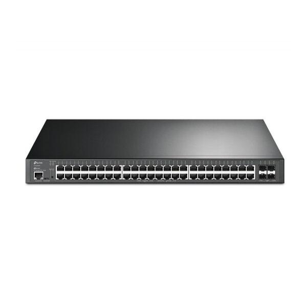 Управляемый коммутатор TP-Link TL-SG3452XP JetStream уровня 2+ c 48 гигабитными портами PoE+ и 4 портами SFP+ 10 Гбит/с