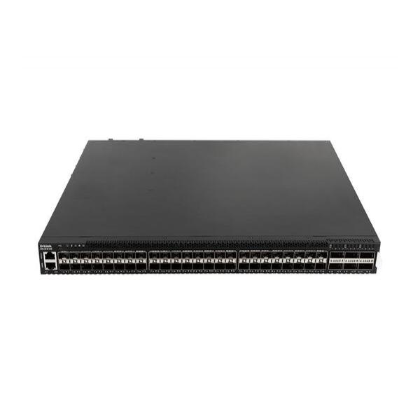 Управляемый L3 стекируемый коммутатор D-Link DXS-3610-54S/BY/A1AEI с 48 портами 10GBase-X SFP+, 6 портами 100GBase-X QSFP28, 2 источниками питания AC и 5 вентиляторами