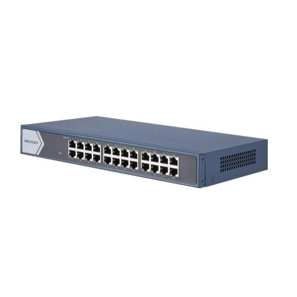 Hikvision DS-3E0524-E(B) 24-портовый гигабитный неуправляемый коммутатор